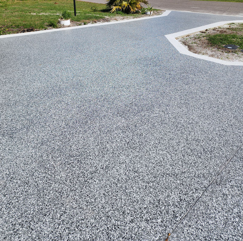 UCD | Epoxy Flake Driveway