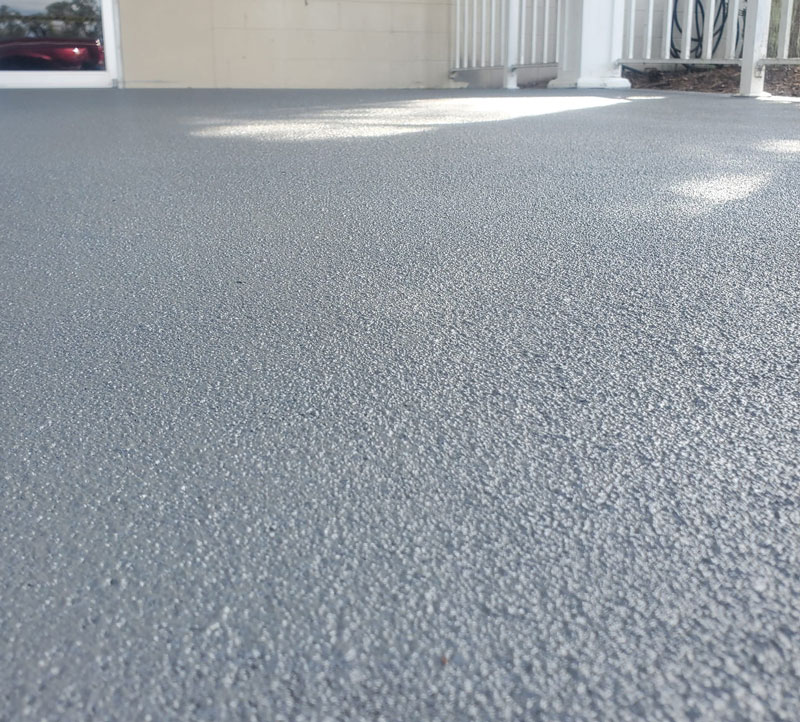 Non Slip Exterior Concrete Resurfacing